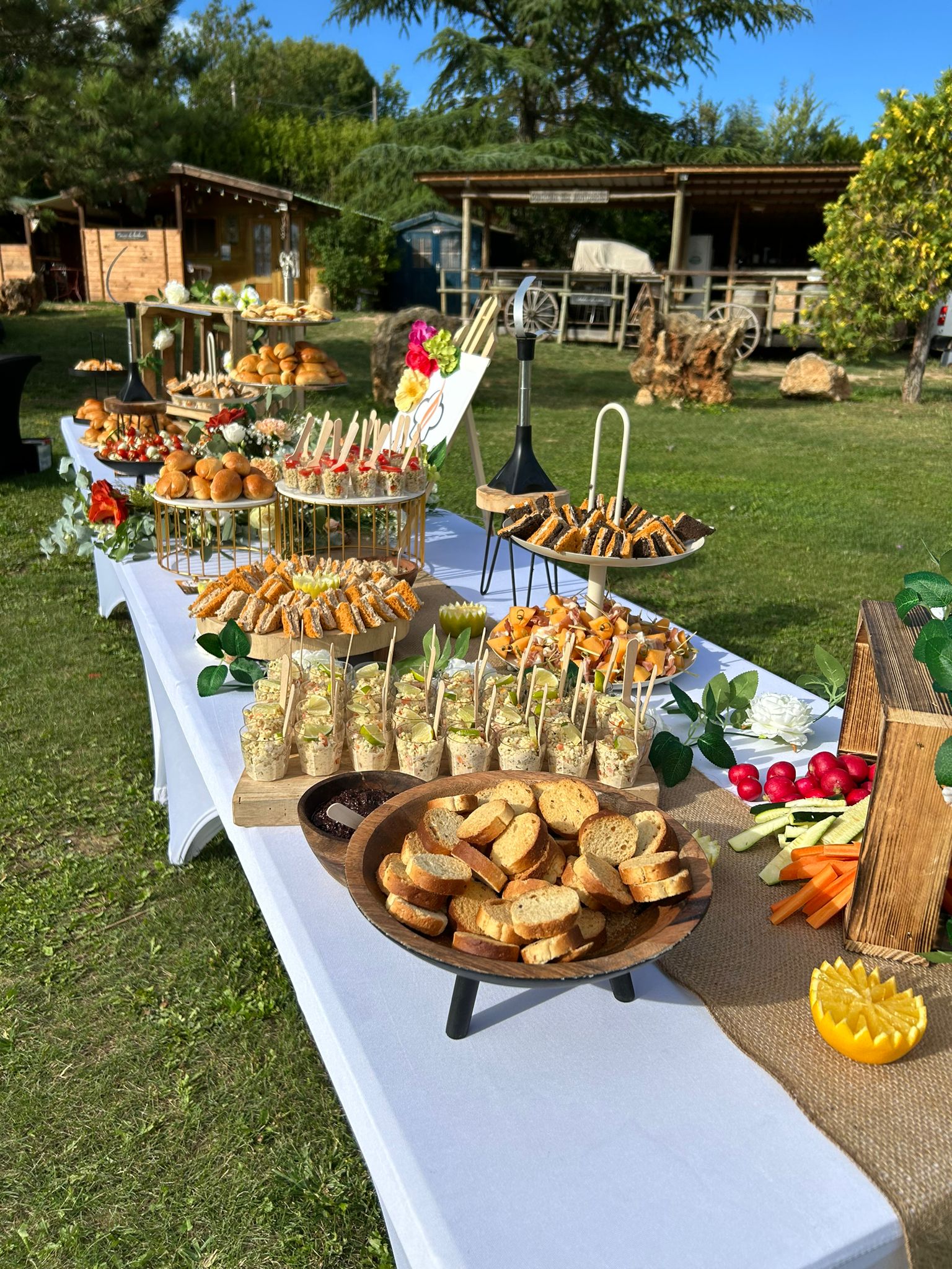 Buffet de mariage Traiteur Thomas